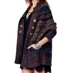 Free People Starlight Shadow XS Cardigan Sweater
